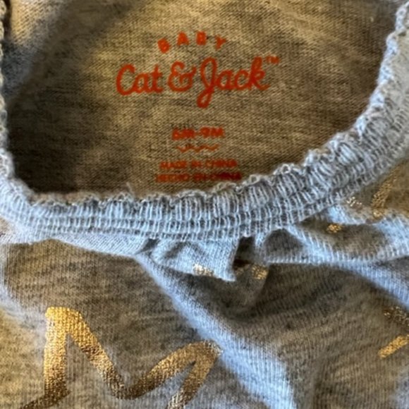 SIX (6) onesies all size 6-9 months, various brands and sleeve sizes - Picture 11 of 13